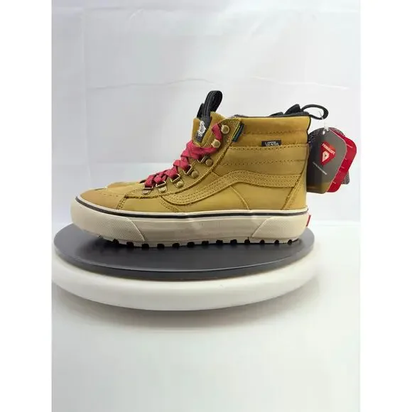 VANS Sk8-Hi DR MTE-2 Womens Size 9 Brown Insulated Waterproof Hiking Boots Shoes - Picture 1 of 12